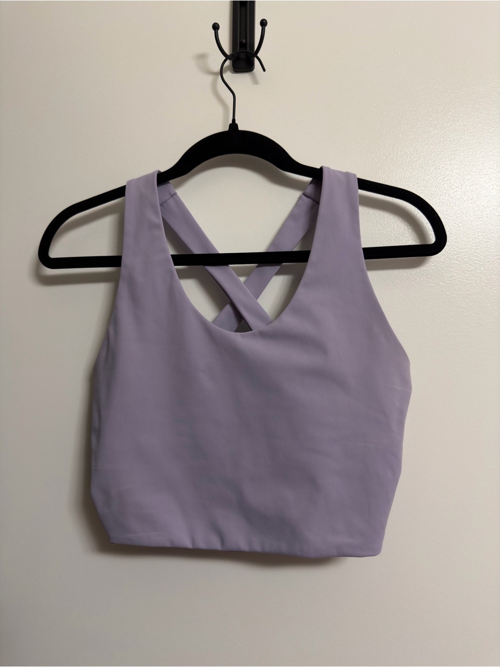 Lilac Crossback Sports Bra / Tank
